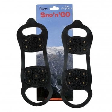 Aspex Sno 'n' Go Ice Gripper - Black