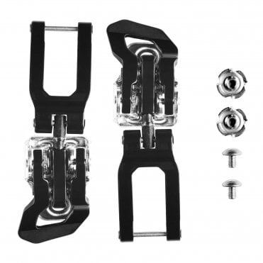 Atomic Hawx Ultra Prime Toe Buckles - Black