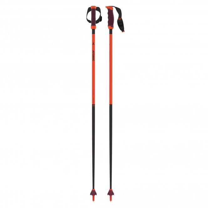 Atomic  Redster RS SQS Race Ski Poles - Red/Black