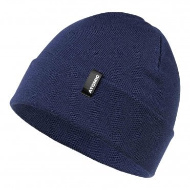 Atomic Rolled Cuff Beanie - Blue