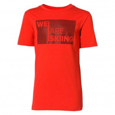 Atomic RS Kids Junior T-Shirt - Red 1