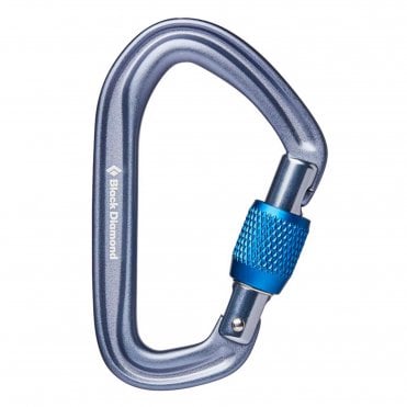 Black Diamond HotForge Screwgate Carabiner - Grey