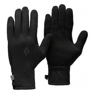 Black Diamond Midweight Screentap Glove Liners - Black 1
