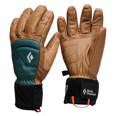 Black Diamond Womens Spark Gloves - Rye/Deep Woods 1