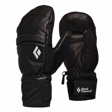 Black Diamond Womens Spark Mittens - Black/Black 1