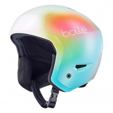 Bolle Medalist Pure FIS Junior Race Helmet - Chromatic Surge Shiny