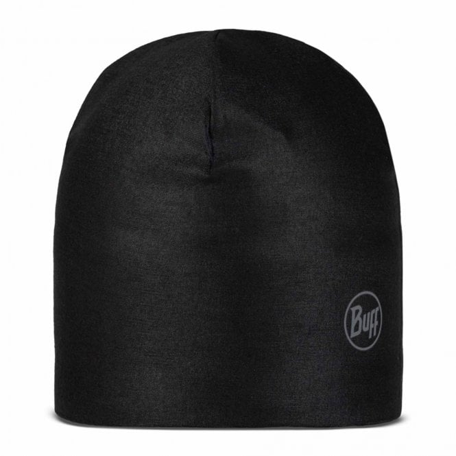 Buff  Thermonet Beanie - Solid Black