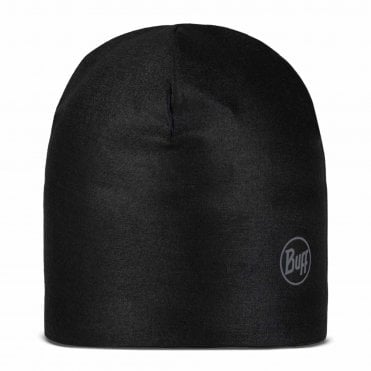 Buff Thermonet Beanie - Solid Black 1