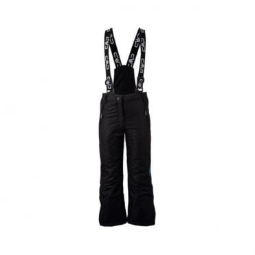 Campagnolo Full-Zip Junior Race Ski Pants - Black