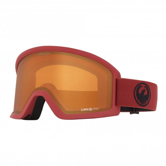 Dragon  DX3 L OTG Goggles - Cordovan/Lumalens Amber