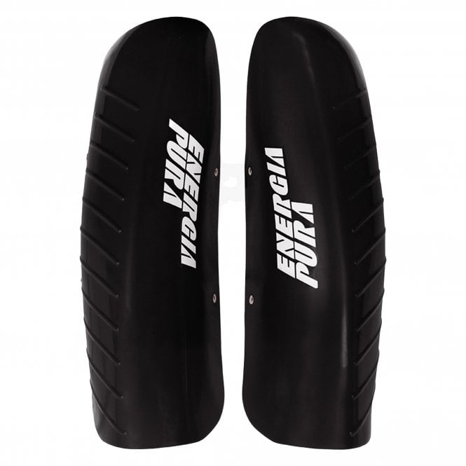 Energiapura  Adult Racing Leg Guards 40cm - Black/White