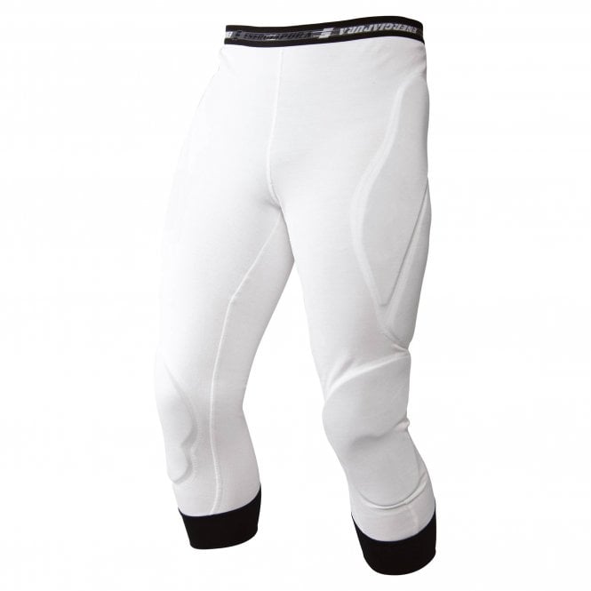 Energiapura  Cut Resistant 3/4 Padded Junior Pant - 1 Star FIS - White/Black 