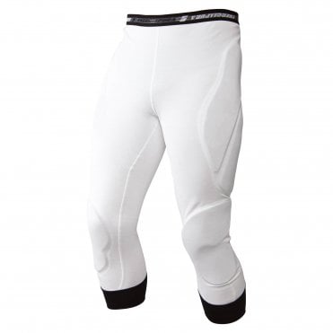 Energiapura Cut Resistant 3/4 Padded Junior Pant - White/Black