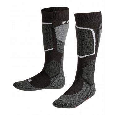 Falke Sk2 Junior Ski Socks - Black