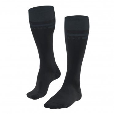 Falke SK7 Womens Race Ski Socks - Black