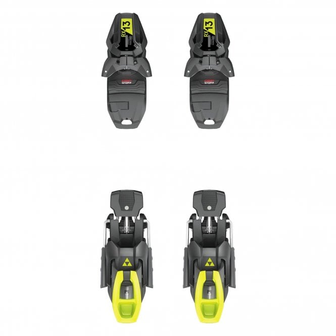 Fischer  RX 13 GW Powerrail Bindings - Black/Yellow