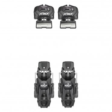 Head Attack 14 GW Bindings - Solid Black 1