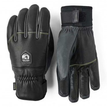 Hestra Omni Trigger 5 Finger Gloves - Black/Grey 1