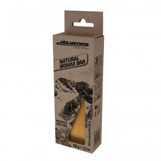 Holmenkol  Natural Skiwax Bar | Fluorine Free - 150g