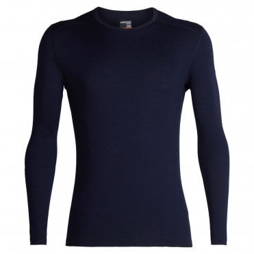 Icebreaker 200 Oasis Long Sleeve Crewe - Midnight Navy