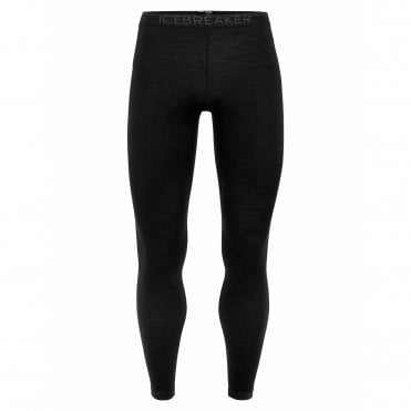 Icebreaker Merino 200 Oasis Leggings - Black