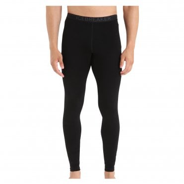 Icebreaker Merino 260 Tech Thermal Leggings - Black 2