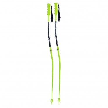 Komperdell National Team Super-G GS Bent 18mm Ski Poles - Green