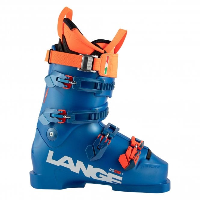 Lange  RS 130 LV Race Ski Boots 2025 - Vibrant Blue