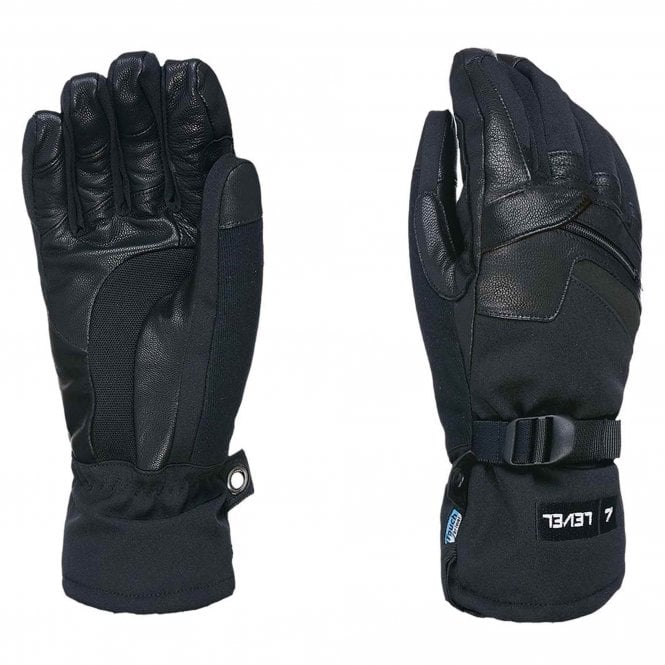 Level  Ranger Leather Glove - Black