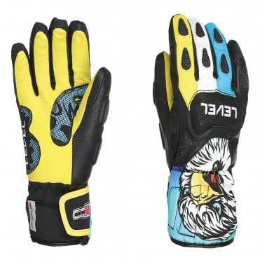 Level SQ CF Junior Race Glove - PK Rainbow