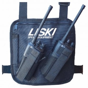 Liski 2 Position Bandoleer Radio Holster - Black