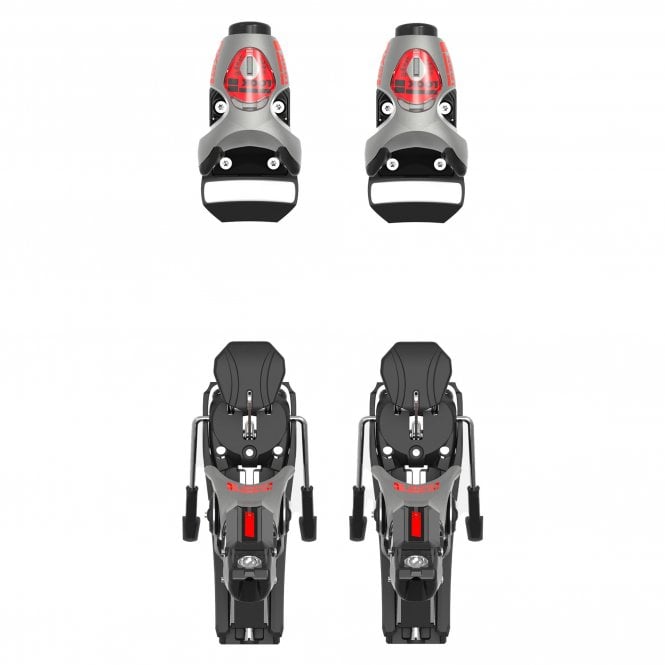 Look  PX 18 WC Rockerace Bindings - Silver/Red