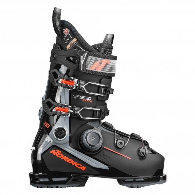 Nordica  Speedmachine 3 BOA 110 GW Ski Boots 2027 - Black/Grey/Red