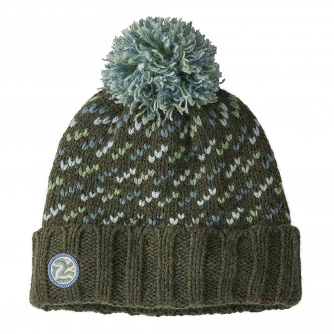 Patagonia  Snowbelle Beanie - Fisherman Stitch/Pine Needle Green