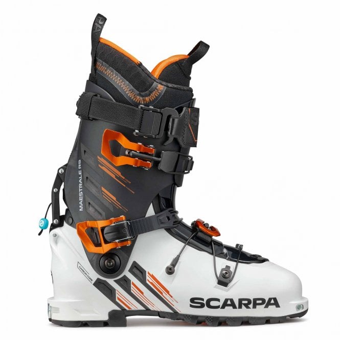 Scarpa  Maestrale RS Touring Ski Boots 2026 - White/Black/Orange