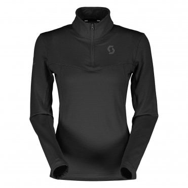 Scott Pullover Defined Light Womens Mid Layer - Black 1
