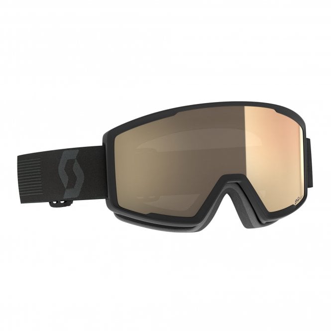 Scott  Factor Pro Light Sensitive Goggles - Mineral Black/LS Bronze Chrome