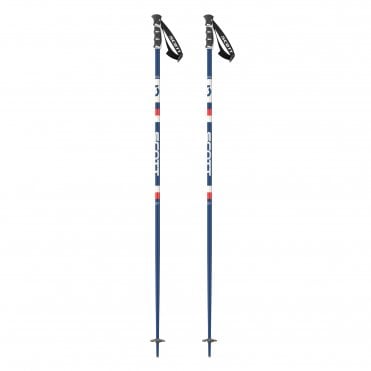 Scott Sun Valley Ski Poles - Retro Blue 1