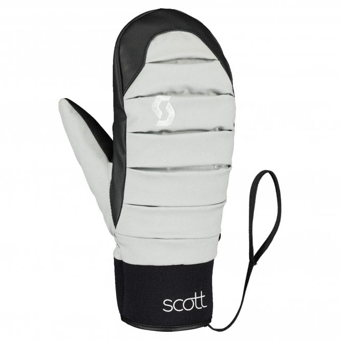 Scott  Ultimate Primaloft Womens Mitten - Light Grey/Black