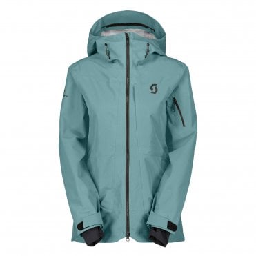 Scott Vertic Ripstop 3L Womens Jacket - Frosty Blue 1