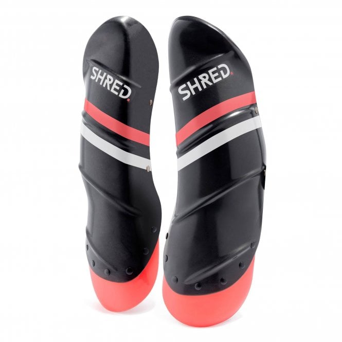 Shred  Carbon Shin Guards - Carbon/Rust