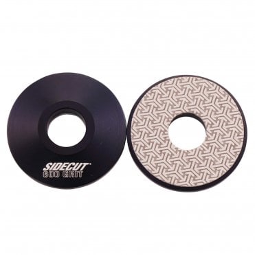 Sidecut Diamond Discs 600 - Black front and back