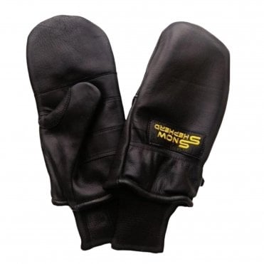Snow Shepherd Guide Mitten - Black
