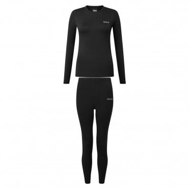 Steiner Ladies Soft-Tec Active Base Layer Set - Black