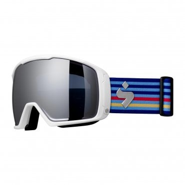 Sweet Protection Clockwork MAX RIG Reflect TE Goggles - Satin White/Henrik 4/RIG Obsidian 1