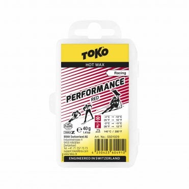 Toko Performance Red Hot Wax 40g - Red
