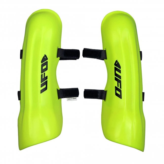 UFO Plast  Slalom Shin Guards - Neon Yellow