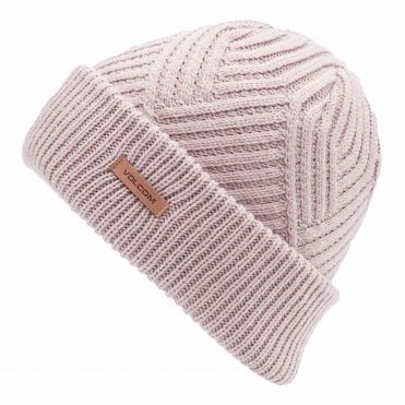 Volcom Stone Knit Beanie - Adobe Rose 2