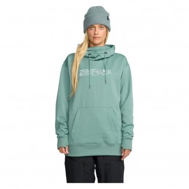 Volcom Womens Riding Hydro Pullover - Arctic Blue 1